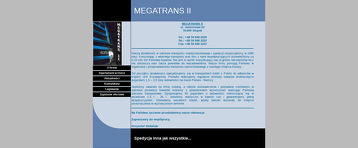 MEGATRANS II SP Z O O