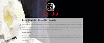 SYRINKS ART&MUSIC DARIA NORYŃSKA